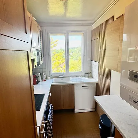Les Hauteurs D'avon - Vue Foret - Parking Apartamento